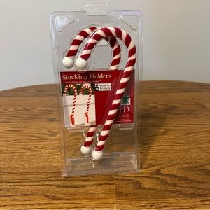 Candy Cane Stocking Holders